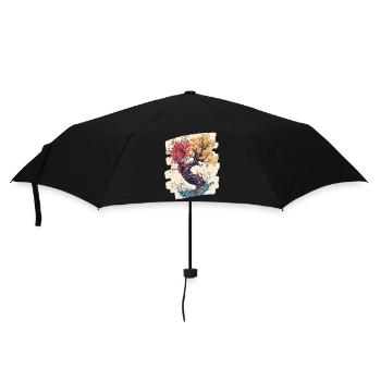 Printemps Printemps Début Fleur Fleurs - Parapluie standard - noir - Devant