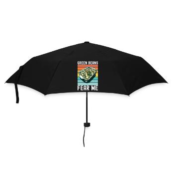 Casserole de haricots verts - Parapluie standard - noir - Devant