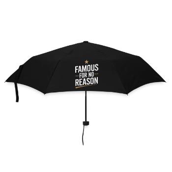 Célèbre sans raison Influenceur des médias sociaux Viral - Parapluie standard - noir - Devant