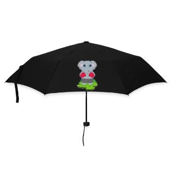 Elephant Boxer Gants de boxe Boxe - Parapluie standard - noir - Devant