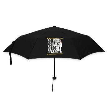 Murder Mystery Dinner Fun Night - Parapluie standard - noir - Devant