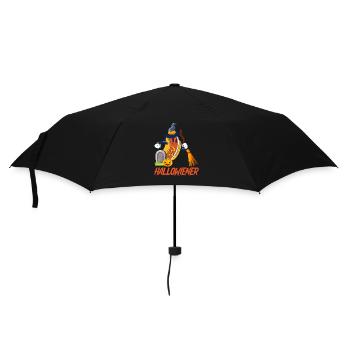 Hallowiener Hot Dog Lover Fun - Umbrella (small) - black - Front