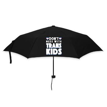 Fierté LGBT transgenre - Parapluie standard - noir - Devant