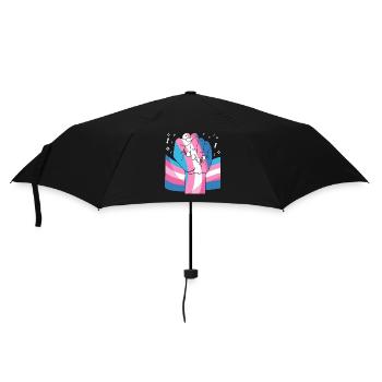 Fierté LGBT transgenre - Parapluie standard - noir - Devant