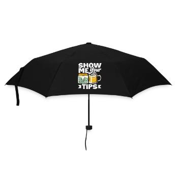 Montrez-moi vos conseils Barman Humour - Parapluie standard - noir - Devant