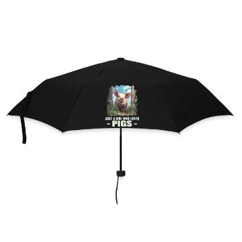 Cochon Cochon - Parapluie standard - noir - Devant
