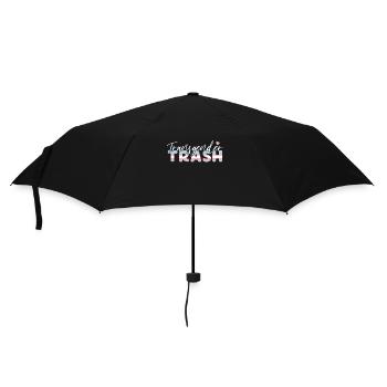 Fierté LGBT transgenre - Parapluie standard - noir - Devant