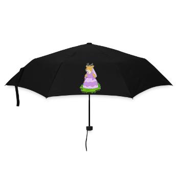 Cerf Voile de mariée Mariage - Parapluie standard - noir - Devant