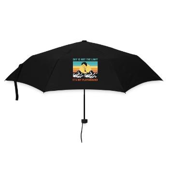Le ciel n’est pas la limite, c’est mon terrain de jeu - Parapluie standard - noir - Devant