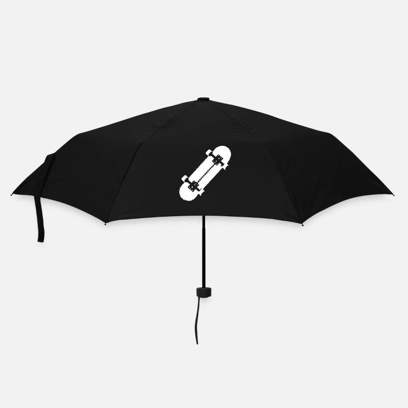 Skateboard Pixel Art - Umbrella (small) - black
