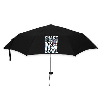 Shake rattle n bowl - Regenschirm (klein) - Schwarz - Vorne