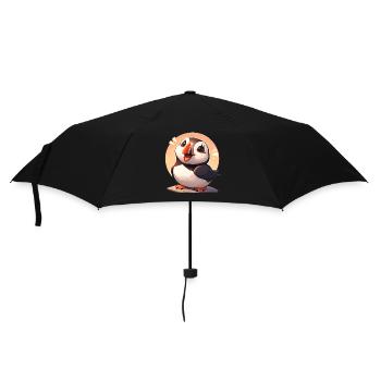 Puffin - Umbrella (small) - black - Front