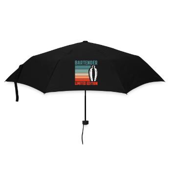 Bartender Limited Edition - Umbrella (small) - black - Front