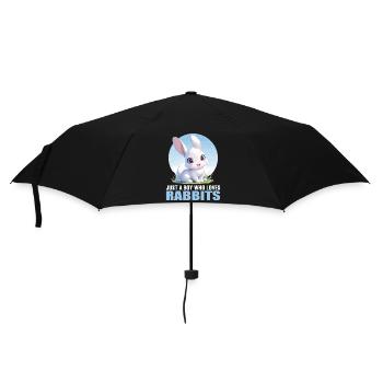 Lapin Lapin - Parapluie standard - noir - Devant