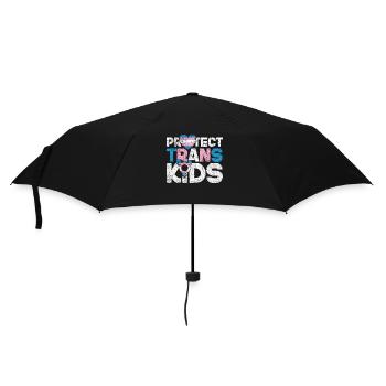 Transgender Trans LGBT Pride - Umbrella (small) - black - Front
