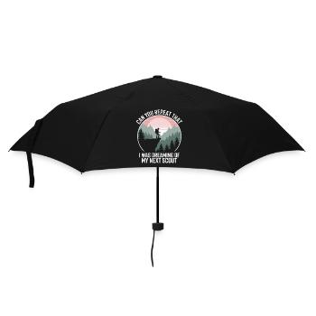 Scout Guide Scout Camping - Umbrella (small) - black - Front