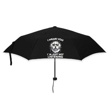 Old English Sheepdog Saying Joke Sheepdog Gift - Umbrella (small) - black - Front