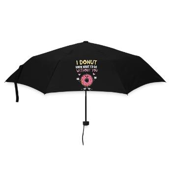 Je ne sais pas ce que je ferais sans toi - Parapluie standard - noir - Devant