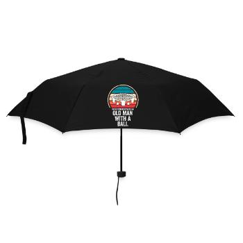 Ancien lecteur Roundnet - Parapluie standard - noir - Devant