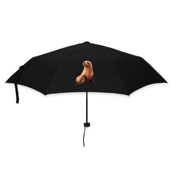 Sea Lions Sea Lion - Umbrella (small) - black - Front
