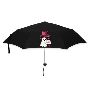 Anti -halloween Sarkastische Gruselige - Regenschirm (klein) - Schwarz - Vorne