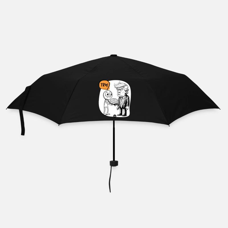 Brain. You Might Need It. - Umbrella (small) - black