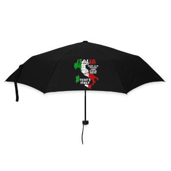 L’ITALIE, C’EST L’ITALIE - Parapluie standard - noir - Devant