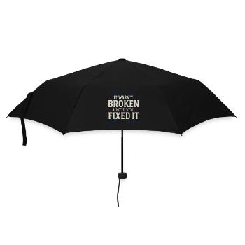 Mécanicien d’aviation Faa Humour Technicien d’aéronefs - Parapluie standard - noir - Devant