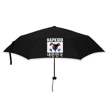 Hapkido Korean Martial Art - Regenschirm (klein) - Schwarz - Vorne