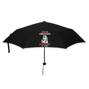 J’y suis, ça peut commencer, ça s’intensifie quand même - Parapluie standard - noir - Devant