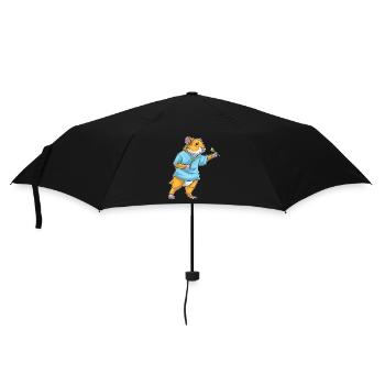 Hamster Dart Dartpfeil - Umbrella (small) - black - Front