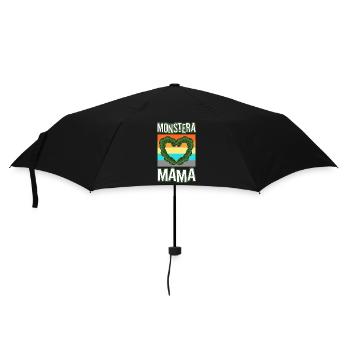 Monstera Mama - Umbrella (small) - black - Front