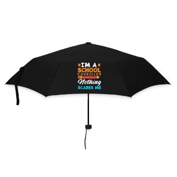 Je suis conseillère scolaire, rien ne me choque - Parapluie standard - noir - Devant