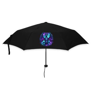Blue Dragon - Regenschirm (klein) - Schwarz - Vorne