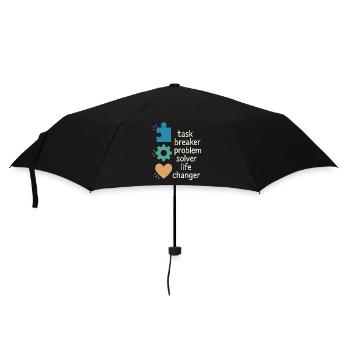 Ergotherapeut Ot Gift Healthcare Reha - Regenschirm (klein) - Schwarz - Vorne