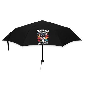 Chihuahua Mama, marchande de collations légendaire - Parapluie standard - noir - Devant