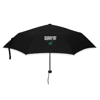 Qurayyat, Saudi Arabia - Umbrella (small) - black - Front