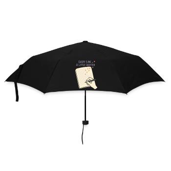 Gratitude Practice Journal Lover Emotional - Umbrella (small) - black - Front