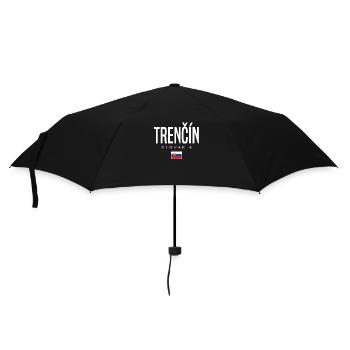 Trenčín Slowakei - Regenschirm (klein) - Schwarz - Vorne