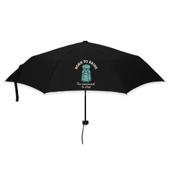 Salt Lover Sodium Dependent Nacl Meme - Umbrella (small) - black - Front