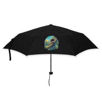 Paresseux Paresseux - Parapluie standard - noir - Devant