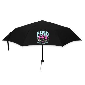 Dance Teacher Bend Don't Break Unless It's Dancing - Umbrella (small) - black - Front