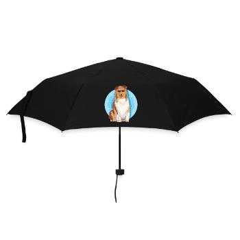 Collie Dogs Longhair Collie Rough Collies Gift - Umbrella (small) - black - Front