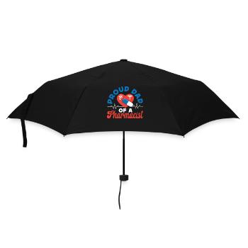 Pharmacy Tech Technician - Umbrella (small) - black - Front