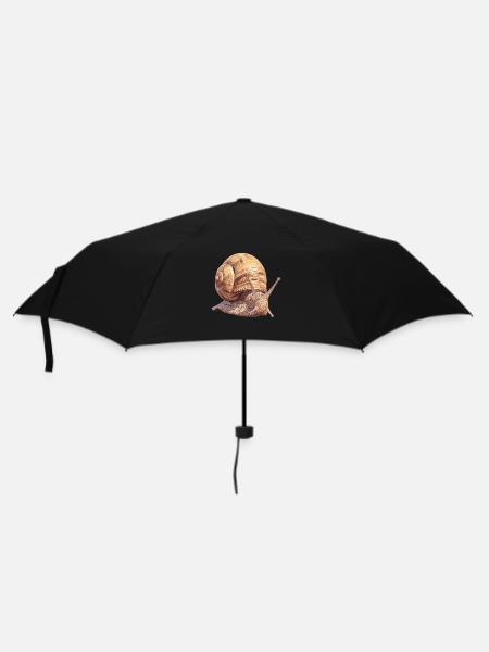 Escargots Escargot - Parapluie standard - noir