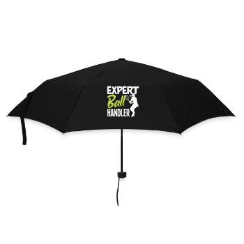 Joueur de tennis Expert manieur de balle - Parapluie standard - noir - Devant