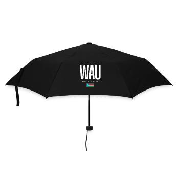 Wau South Sudan - Umbrella (small) - black - Front