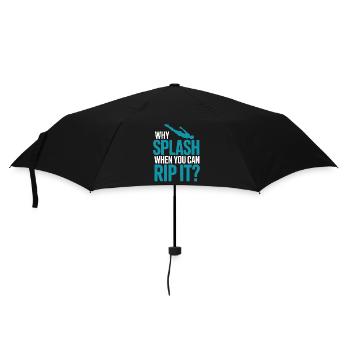 Diving diving board - Umbrella (small) - black - Front