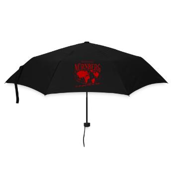 Cadeau de football à domicile à Nuremberg - Parapluie standard - noir - Devant