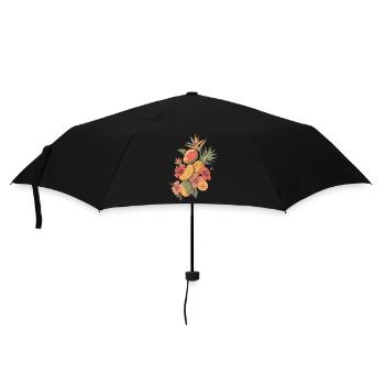 Exotic Fruits and Flowers Arrangement - Umbrella (small) - black - Front